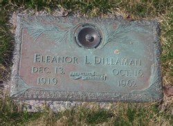 Eleanor Louise Clifford Dillaman 1919 1962 Mémorial Find a Grave