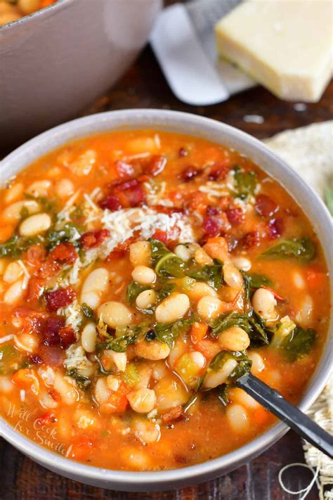 White Bean Soup Hearty Italian Style White Bean Soup