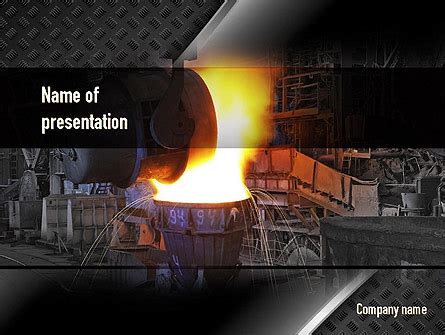 Steel Mill Presentation Template For PowerPoint And Keynote PPT Star