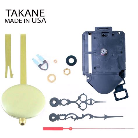 Made In Usa Takane Pendulum Clock Movements Kit And More Various Size