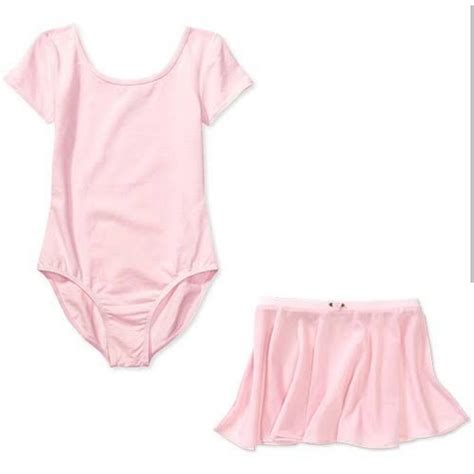 Jual Original Danskin Now Set Ballerina Dress And Skirt Baju Leotard