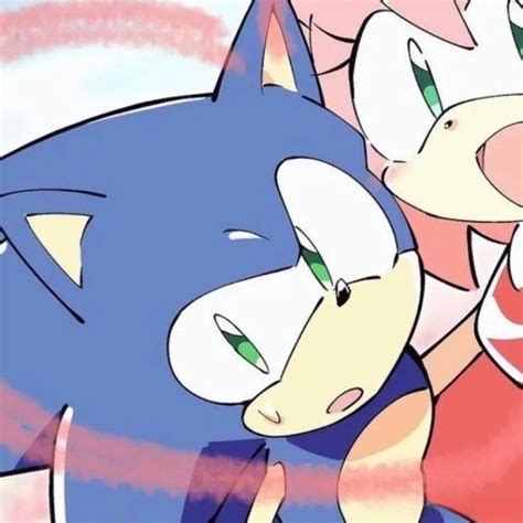 Matching Icons Sonic And Amy Bf And Gf Cartoon Pics Shadow And Amy