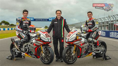 Aprilia Launch WSBK 2015 Campaign MCNews Au