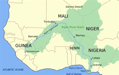 Rio Niger ubicación población y todo lo que desconoce