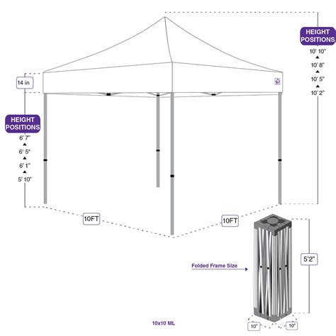 10x10 Custom Canopy – Impact Canopies USA