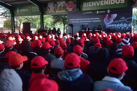 Realizan Autoridades De Apodaca Sorteo Del Servicio Militar Clase 2004