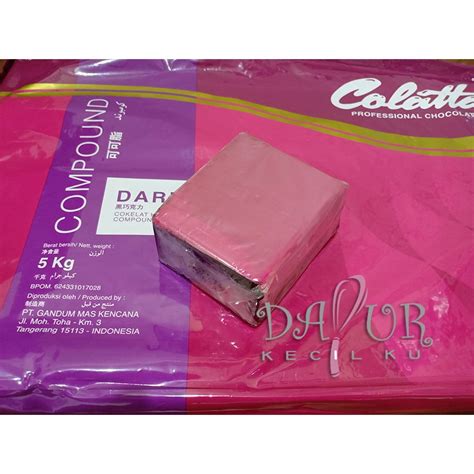 Jual Dark Chocolate Colatta 250 Gram Repack Dark Compound DCC