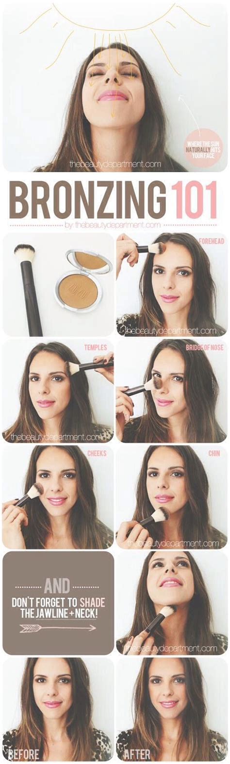 💙💋how To Apply Bronzer For Beginners Try This Easy Step By Step Tutorial For Perfect Results 💙