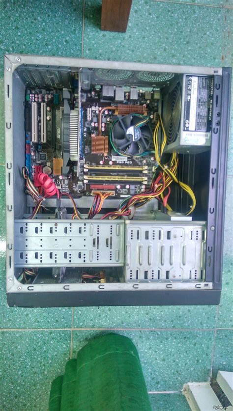 Main Asus P5q Pro Ram Kingmax 2x2gb Bus 800 Cpu E7500 Nguồn Cm 400w 5giay