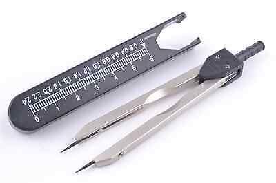 Deluxe Black ECG EKG Caliper With Cover Ruler Compass New US Seller EBay