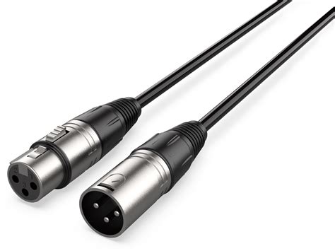 Silver Xlr Male Xlr Female 6m 10053611 Audibax