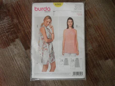 Schnittmuster Burda 6503 Top And Kleid Kaufen Auf Ricardo