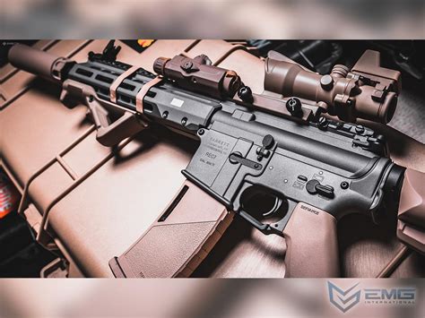 Emg Krytac Barrett Firearms Rec7 Di Ar15 Aeg Training Rifle Color