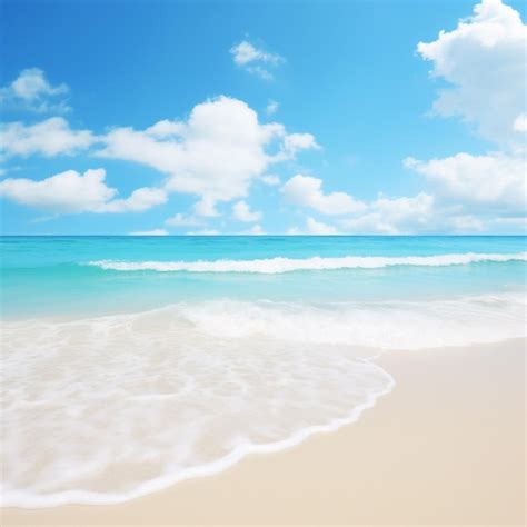 premium photo beach background  white background high quality