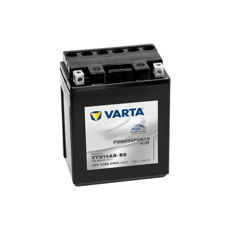 BATTERIE MOTO VARTA AGM YTX14AH BS Batteries Motos Scooters Quads