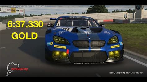 Gt Ps Streckenerfahrung Nordschleife Gold Bmw M Youtube