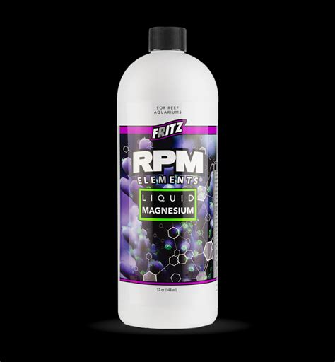 Fritz Rpm Liquid Magnesium 32oz Sustainable Aquatics