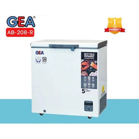 Jual CHEST FREEZER GEA AB 208 AB208 210 LITER LEMARI PEMBEKU Shopee