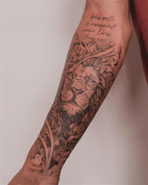 Lion Tattoo By Mirella Neri In 2023 Arm Tattoos Black Small Tattoos