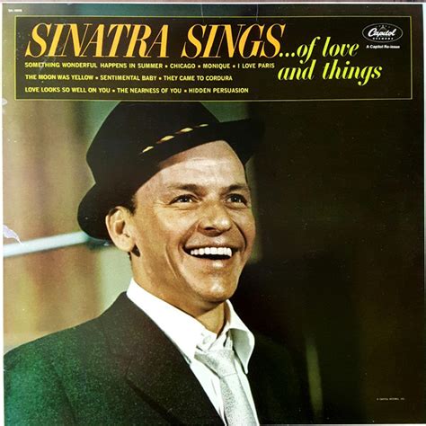 Frank Sinatra Sinatra Singsof Love And Things 1980 Abridged