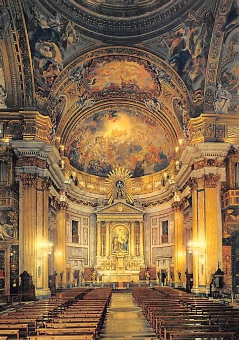 Chiesa Del Gesu Chiesa Del Gesu Rome Italy Topics Other Postcard