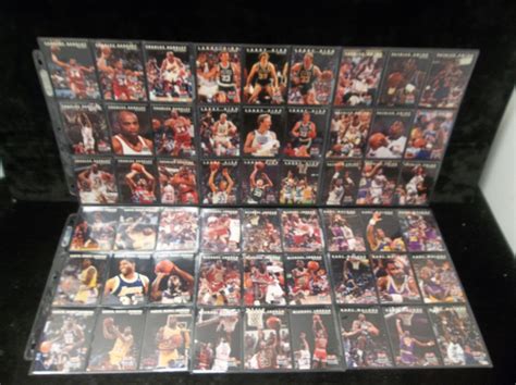 Lot Detail Skybox Usa Basketball Complete Set Of In Pages