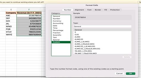 How To Custom Number Format In Millions In Excel Printable Online