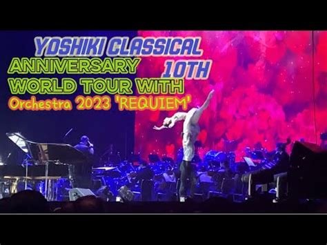 Yoshiki Classical Th Anniversary World Tour With