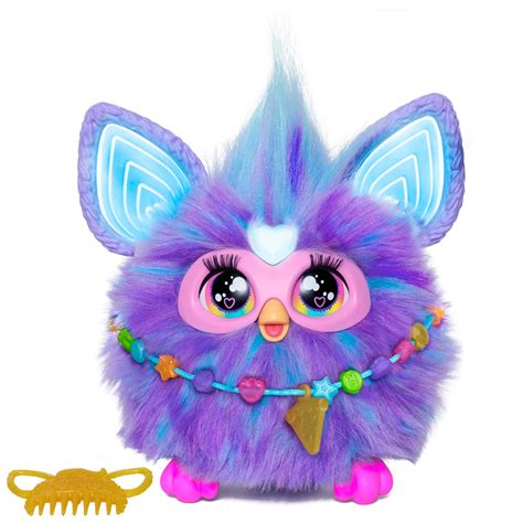 Furby Purple Plush Interactive Toys for 6 Year Old Girls & Boys & Up ...