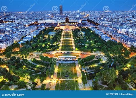 Champ De Mars Paris France Stock Photo Image 27027802