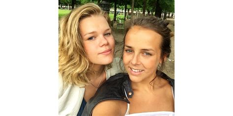 Photo Pauline Ducruet Et Camille Gottlieb Aux Tuileries Paris Au