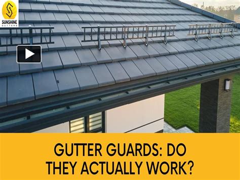 PPT Gutter Guards Do They Actually Work PowerPoint Presentation