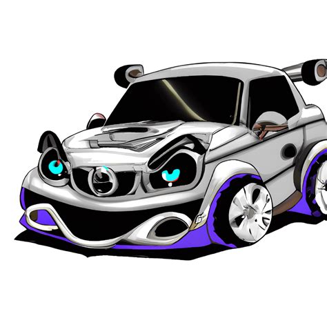 A Futuristic Car · Creative Fabrica