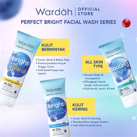 Jual Ratu Wardah Perfect Bright Series Creamy Foam Moisturizer Tone