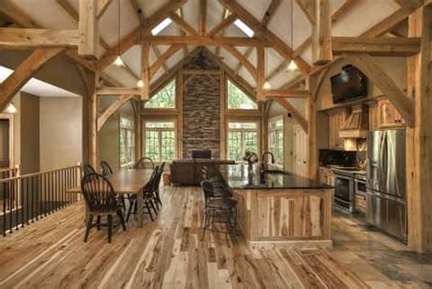 Log, timberframe, post and beam homes | OakBridge Timber Framing