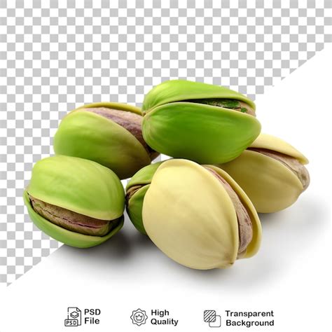 Premium Psd Pistachio Nuts Isolated On Transparent Background Include