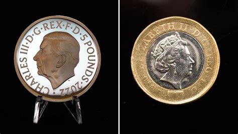 Royal Mint Unveils First Coins To Feature King Charles Iii Portrait