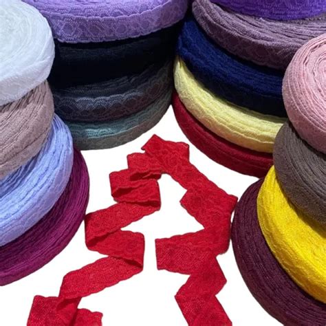 Renda Elástica cm Lingerie Artesanato Armarinho Metros Parcelamento sem juros