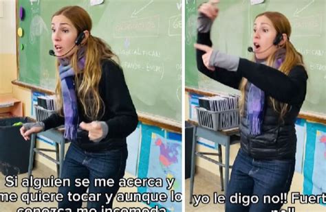 Video Una Maestra Se Volvi Viral Por Ense Ar Educaci N Sexual Con Una