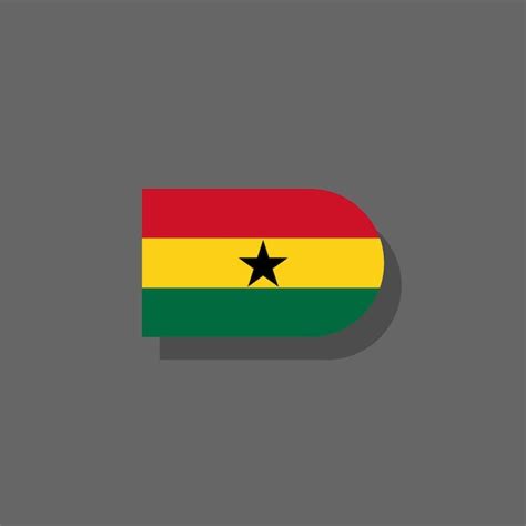 Premium Vector Illustration Of Ghana Flag Template