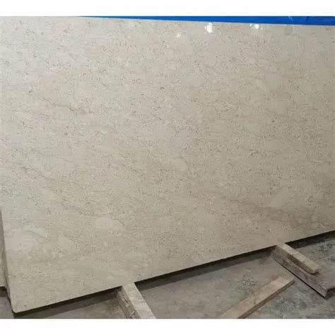 White Polished Finish De Martino Marble Slab Application Area