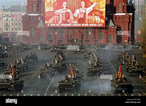 Military Parade On Red Square Dedicated To The 65th Anniversary Of