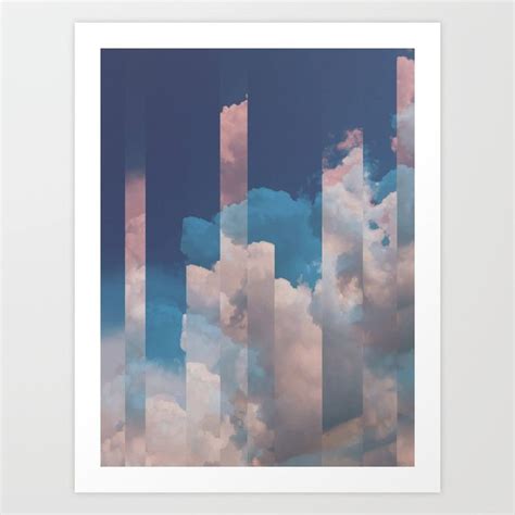 Buy Abstract Sky Art Print By Cafelab Worldwide Shipping Available At
