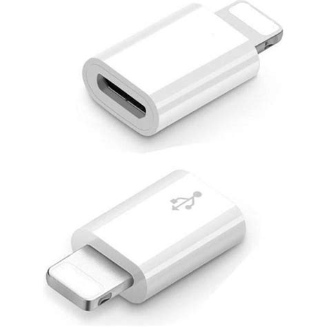 Lightning Naar Micro Usb Adapter Voor Iphoneipadipod — Phreeze