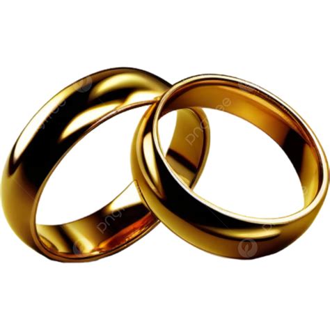 Pair Of Beautiful Golden Search Wedding Rings Assets Graphic Design