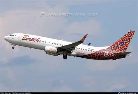 PK LZQ Batik Air Boeing 737 8GP WL Photo By Muhammad Aria Alauddin