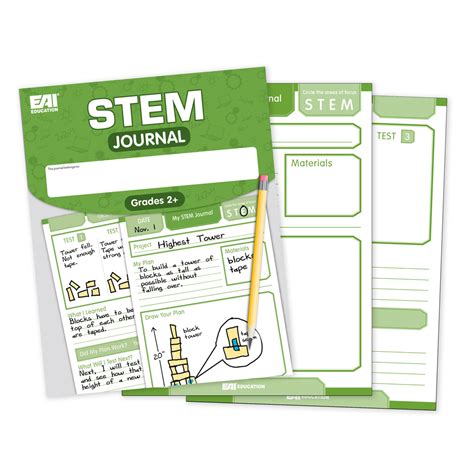 Stem Journal Grades 2 Set Of 5 Stem Eai Education