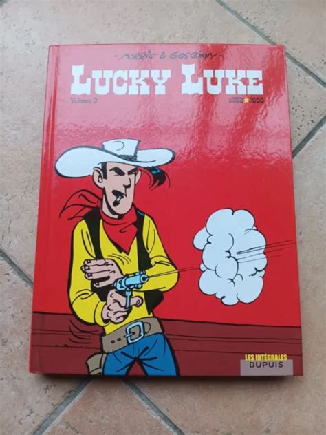 LUCKY LUKE Intégrale volume 3 regroupe le n 7 8 9 Dupuis 2009