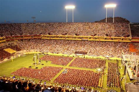 Tempe Az Asu Sun Devil Stadium Graduation Ceremony May 2009 Photo