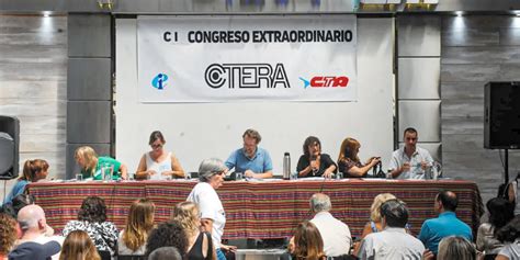 Ctera Anunció Un Paro Nacional Docente Para El Lunes Filo News